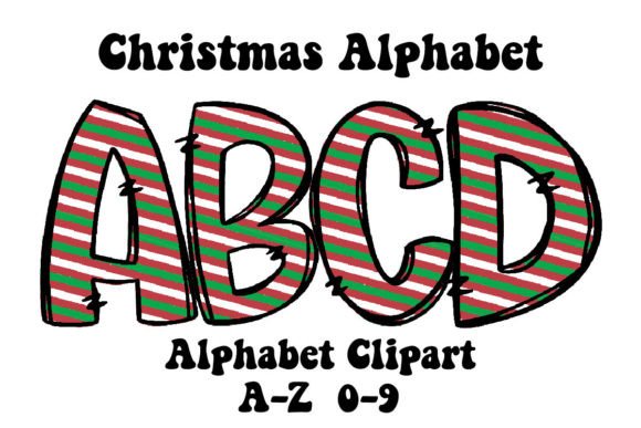 Candy Christmas Alphabet Doodle Review