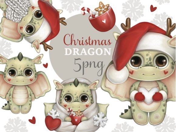 Christmas Dragon Illustrations: A Brand Review