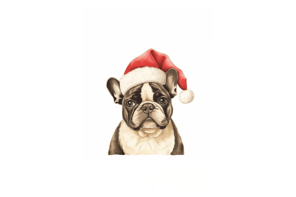 Cute Frenchie Christmas Card: Illustrations Review