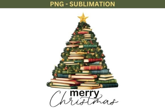 Merry Christmas PNG Sublimation Prints & Illustrations
