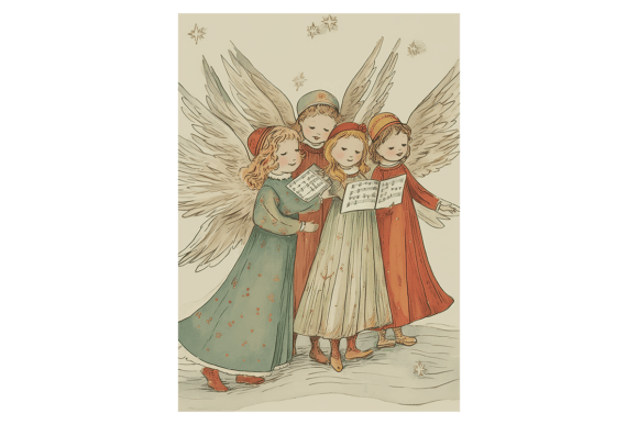 Reviewing Angels Christmas Card for Real Embroidery Projects