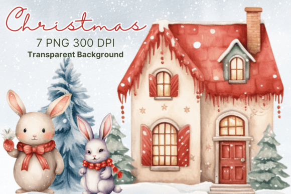 Reviewing Watercolor Christmas Sublimation Clipart for Stitching