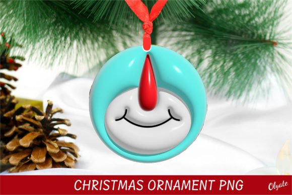 Snowman Christmas PNG: 3D Infla Illustrations